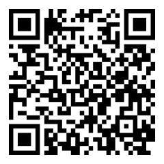 A black and white QR code on a plain background.